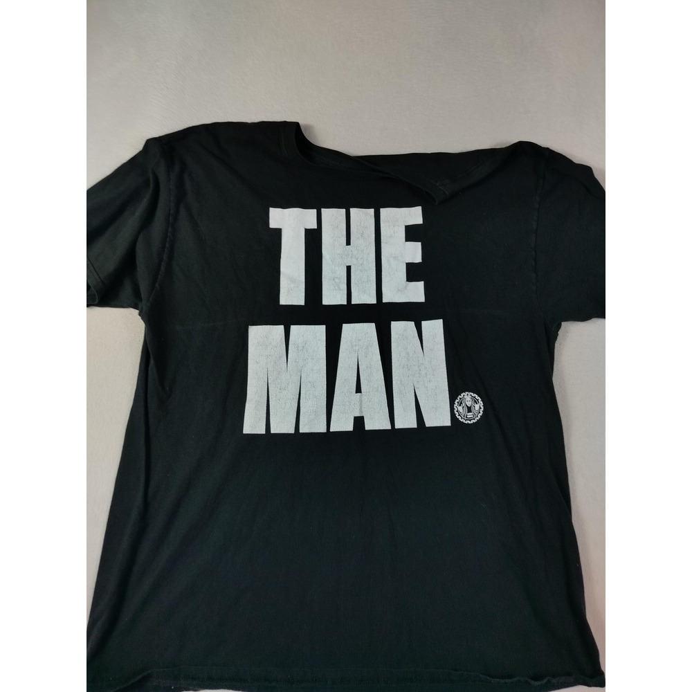 WWE Becky Lynch The Man Shirt Mens XL Black Wrestling Graphic Tee Tagless